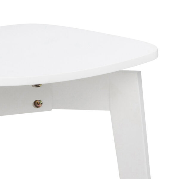Roxburgh Dining Chair in White | Self Assembly