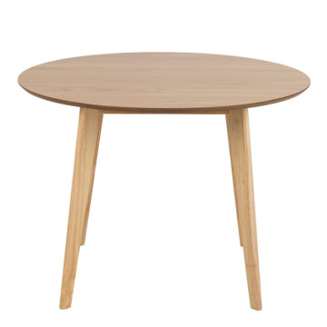 Roxburgh Round Dining Table in Oak 105x76cm