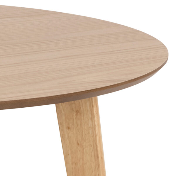 Roxburgh Round Dining Table in Oak 105x76cm | Self Assembly