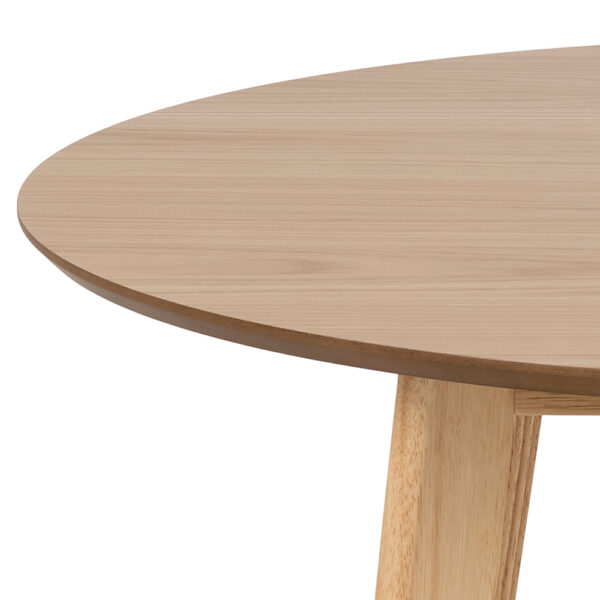 Roxburgh Round Dining Table in Oak 105x76cm | Self Assembly
