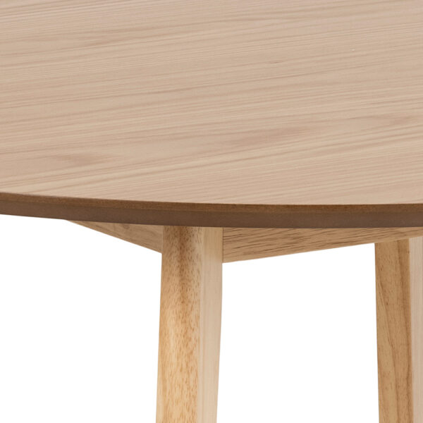 Roxburgh Round Dining Table in Oak 105x76cm | Self Assembly