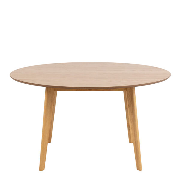 Roxburgh Round Dining Table in Oak 140x76cm