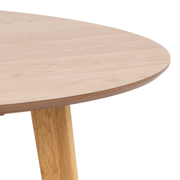 Roxburgh Round Dining Table in Oak 140x76cm | Self Assembly