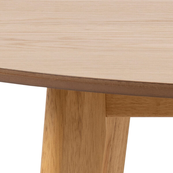 Roxburgh Round Dining Table in Oak 140x76cm | Self Assembly