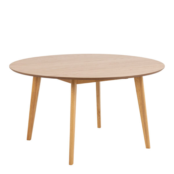 Roxburgh Round Dining Table in Oak 140x76cm