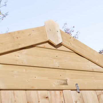 Alfresco Apex Shed Double Door | 127cm Wide