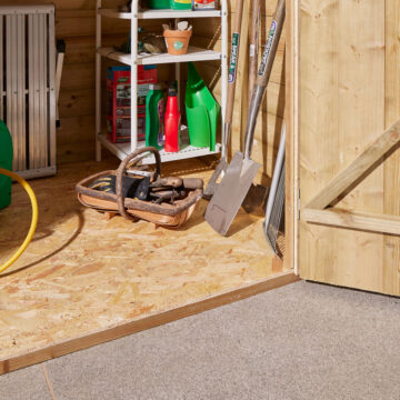 Alfresco Apex Shed Double Door | 127cm Wide
