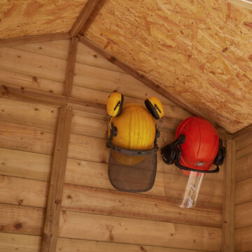 Alfresco Apex Shed Double Door | 127cm Wide