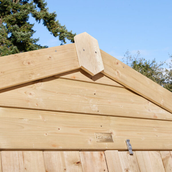 Oakworld Alfresco Apex Shed Double Door | Assembly Required