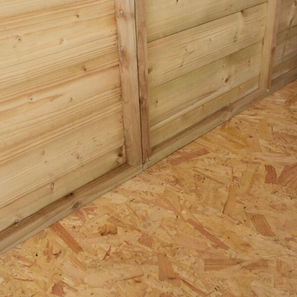 Oakworld Alfresco Apex Shed Double Door | Assembly Required