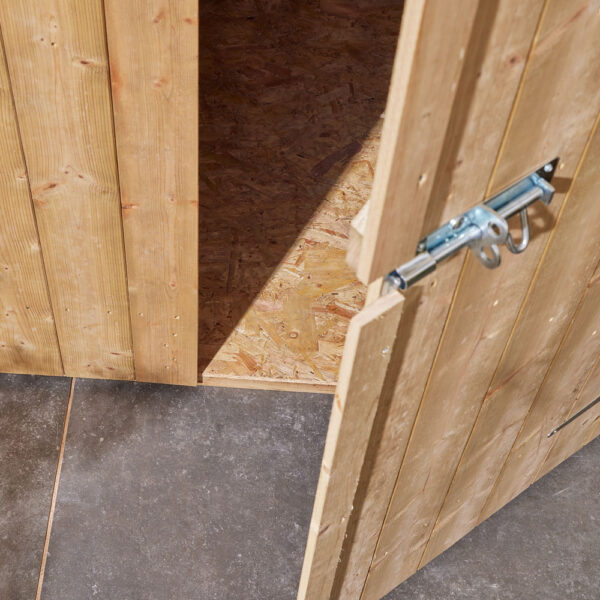 Oakworld Alfresco Apex Shed Double Door | Assembly Required