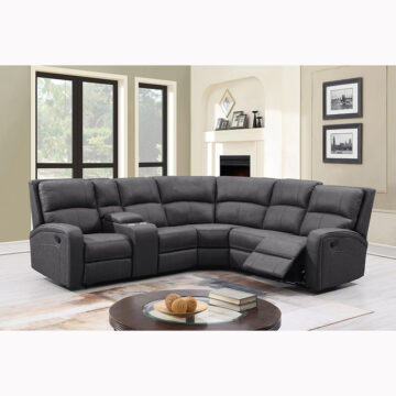 Silverdale Coner Suite Grey (6 piece corner)