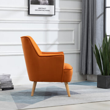 Stara Accent Chair Burnt Orange