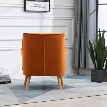 Stara Accent Chair Burnt Orange