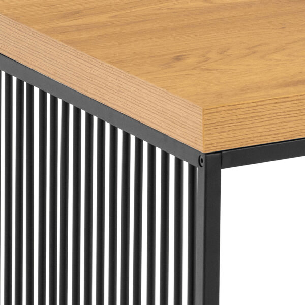 Stirlington Coffee Table in Black and Oak | Self Assembly
