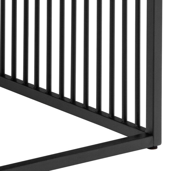 Stirlington Coffee Table in Black and Oak | Self Assembly