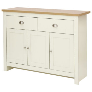 Fife Cream Large Sideboard | Cream | Self Assembly | Clearance