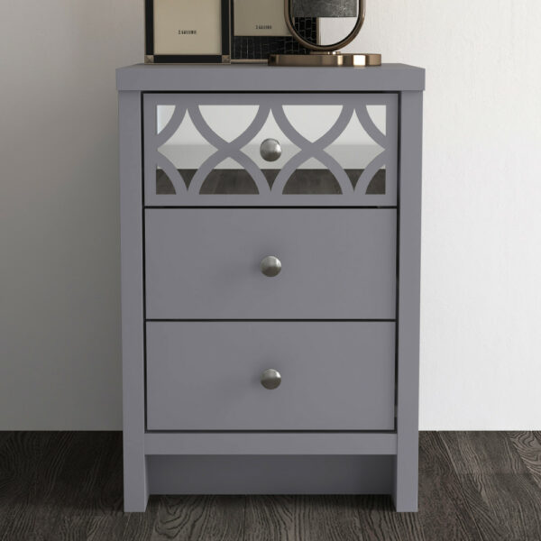 Arianna 3 Drawer Bedside Table