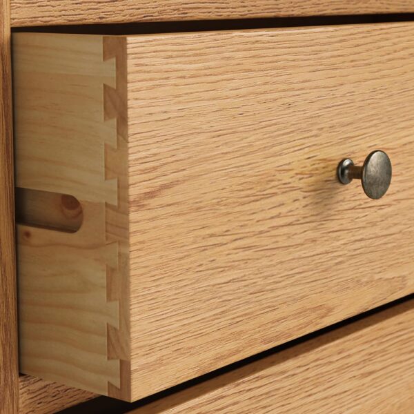 Bywell Waxed Oak Chest of 3 Drawers
