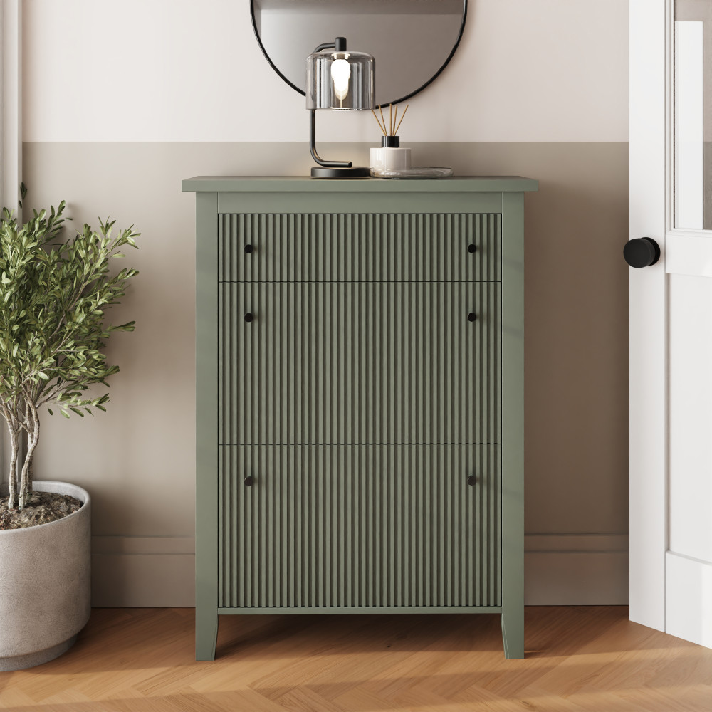 Garrucha Green Deluxe Shoe Cabinet