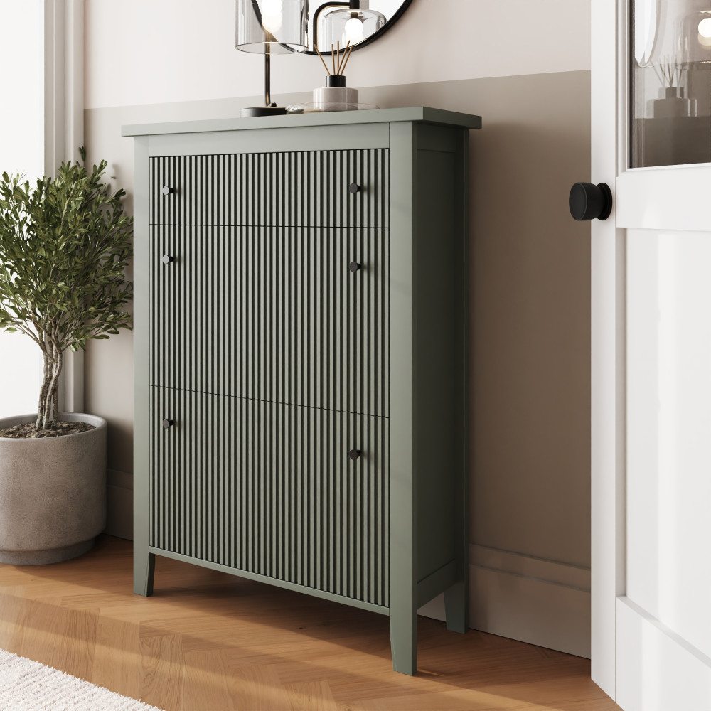 Garrucha Green Deluxe Shoe Cabinet