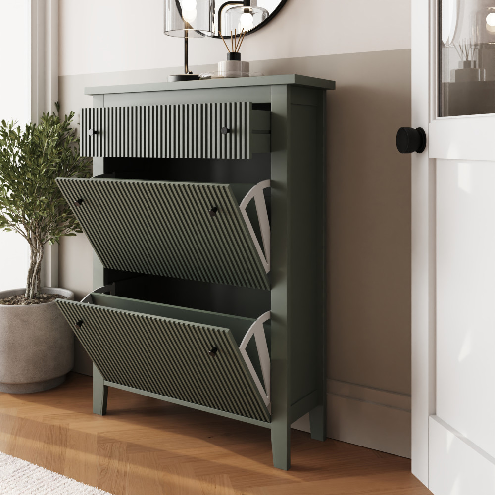 Garrucha Green Deluxe Shoe Cabinet