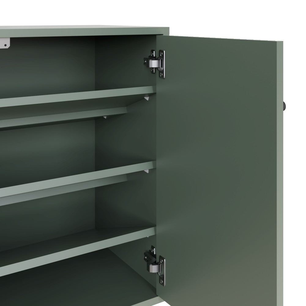 Garrucha Green Utility Shoe Cabinet