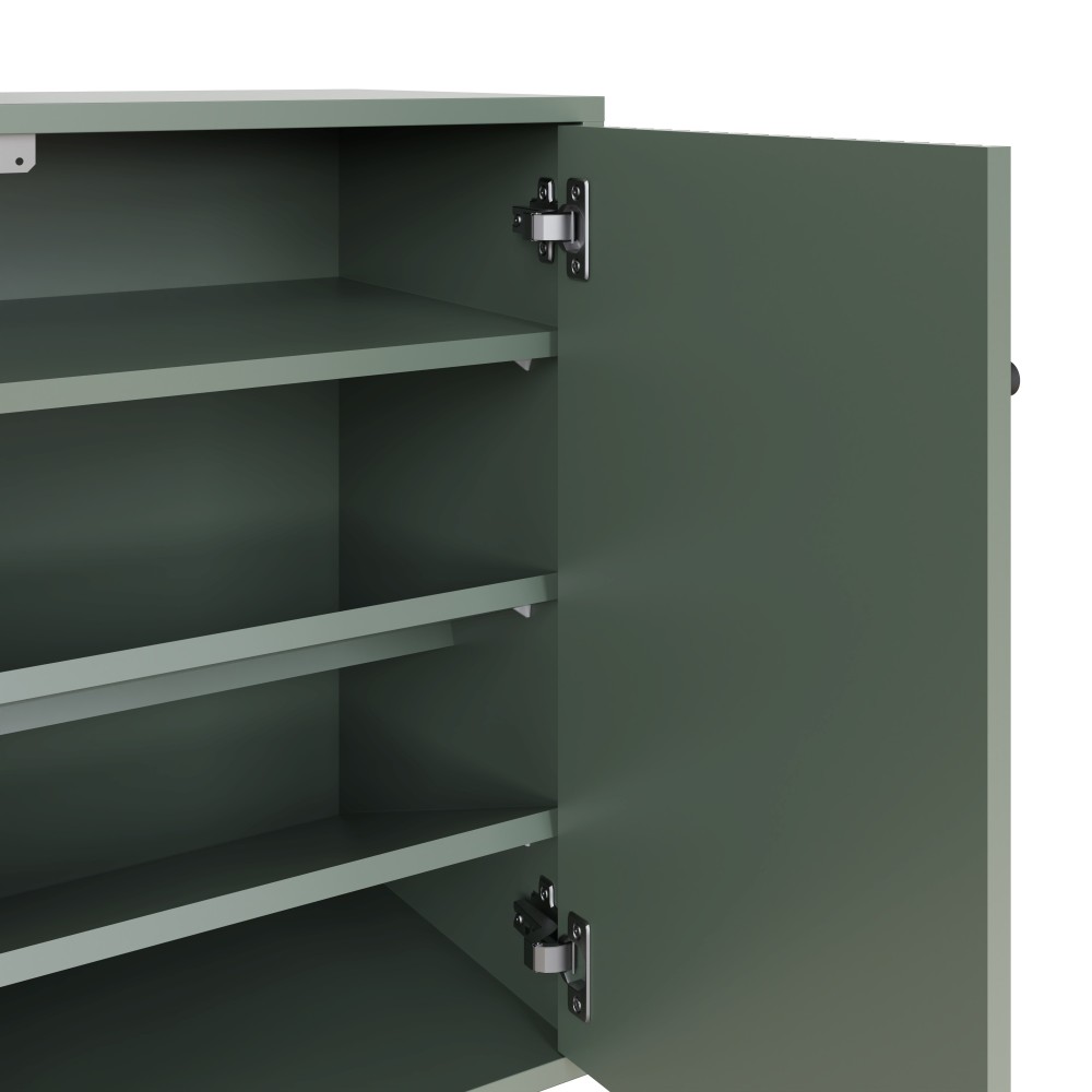 Garrucha Green Utility Shoe Cabinet