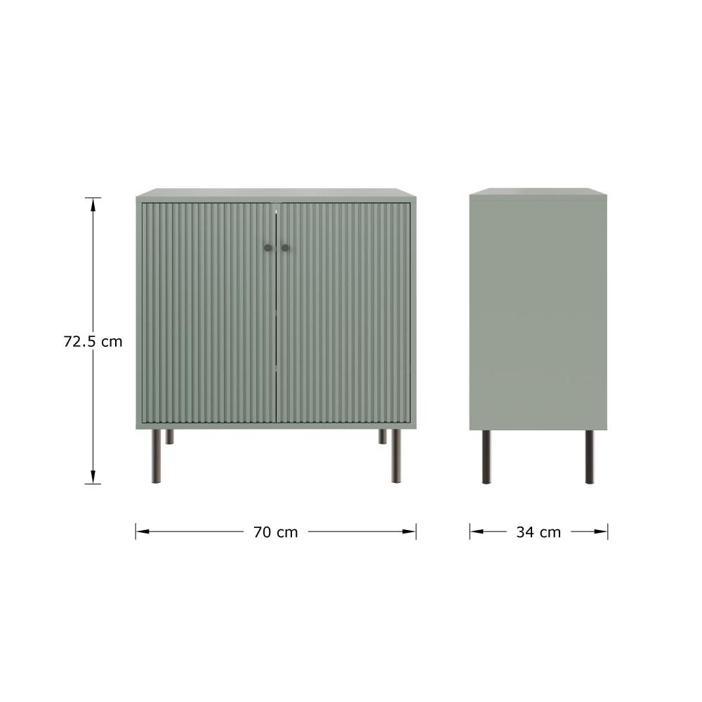 Garrucha Green Utility Shoe Cabinet