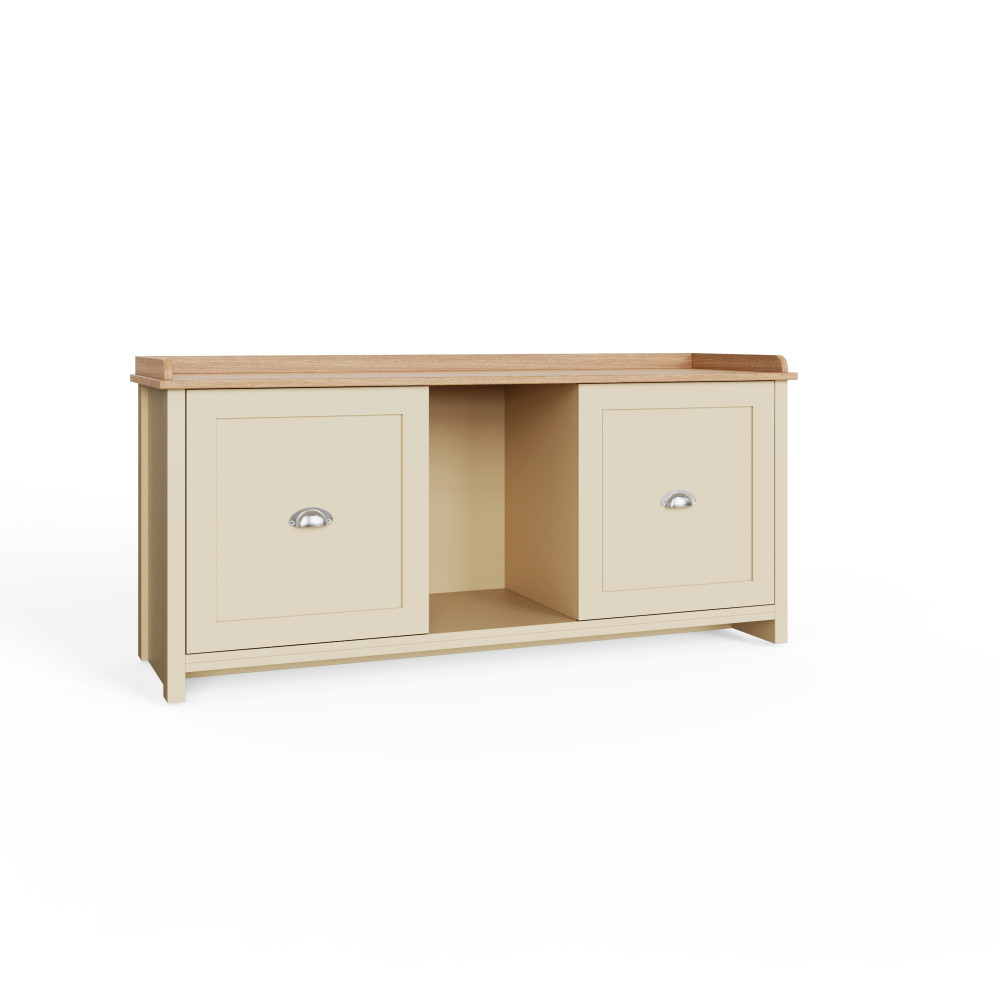 Fife Cream 2 Door Shoe Bench