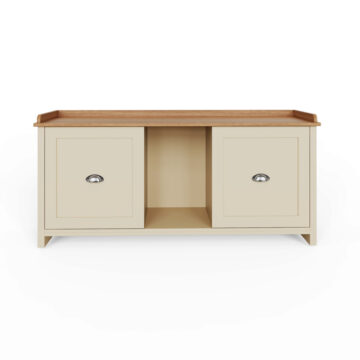 Fife Cream 2 Door Shoe Bench