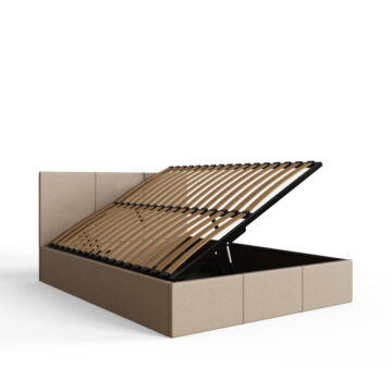 Marikina Cream 4′ Side Lift Ottoman Small Double Bed