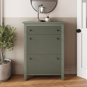 Garrucha Deluxe Shoe Cabinet - Green