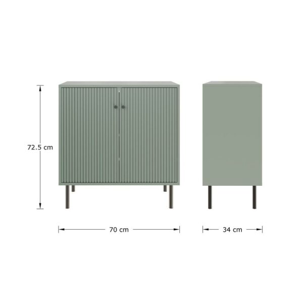 Garrucha Utility Shoe Cabinet | Assembly Required - Green
