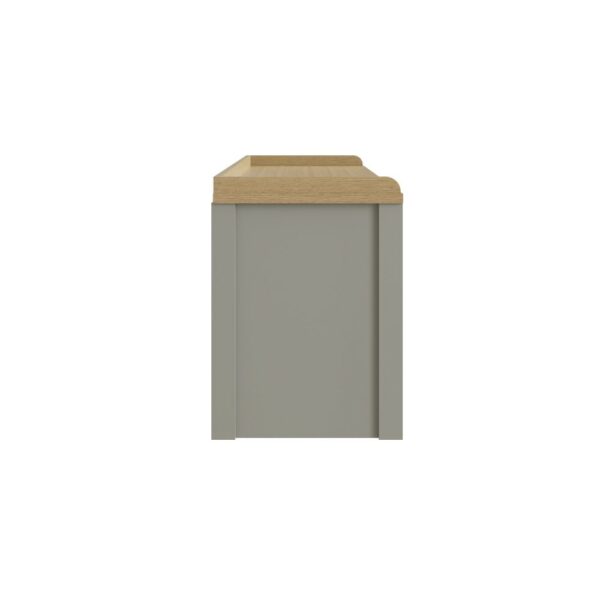 Fife Grey 2 Door Shoe Bench | Assembly Required