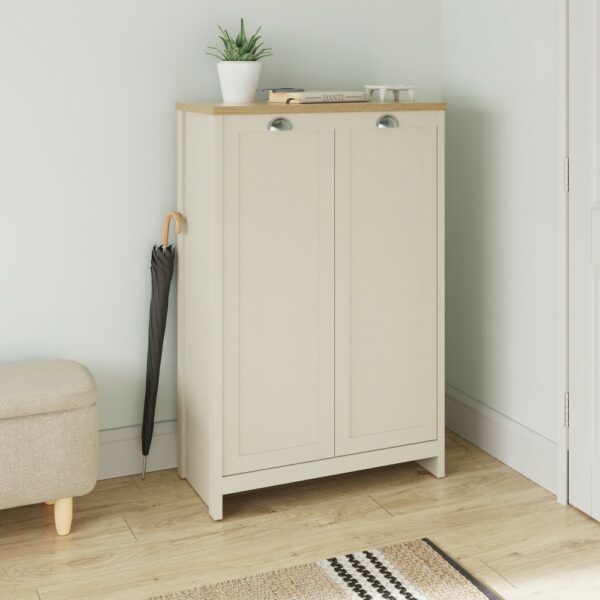 Lancaster 2 Door Shoe Cabinet