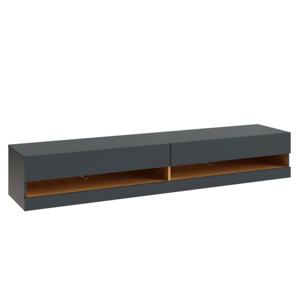 Leon 180cm Wall TV Unit with LED