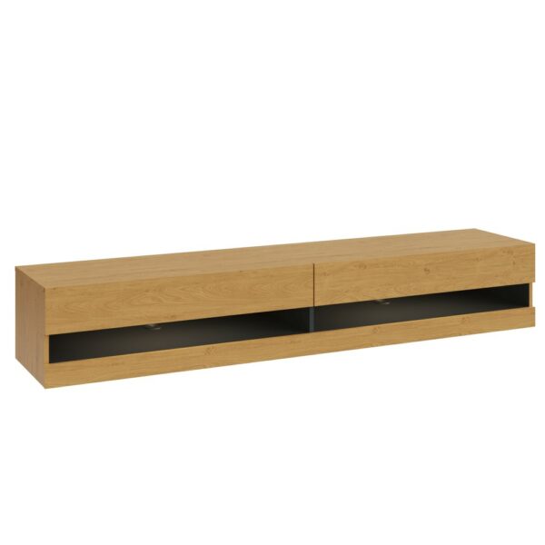 Garcia 180cm Wall TV Unit with LED | Assembly Required