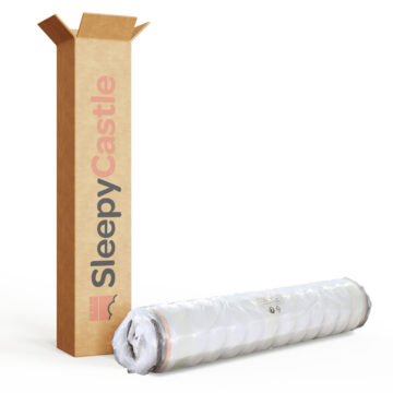 Sleepy Castle White Single Bonnell Spring High Quality Durable Mattress