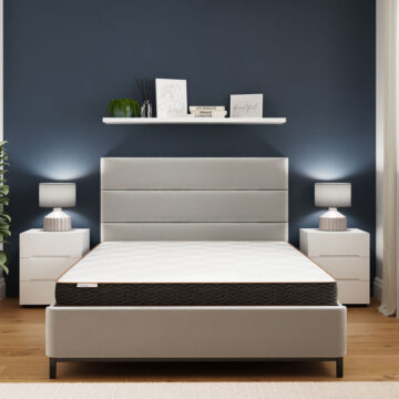Sleepy Castle White Double Bonnell Spring High Quality Durable Mattress
