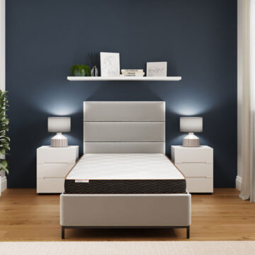 Sleepy Castle White Single Bonnell Spring High Quality Durable Mattress