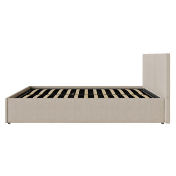 Marikina Cream 4′ Side Lift Ottoman Small Double Bed
