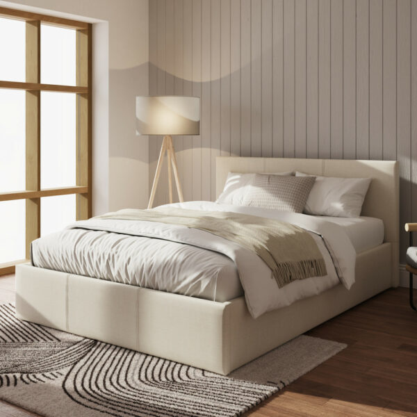 Side Lift Ottoman Storage Bed