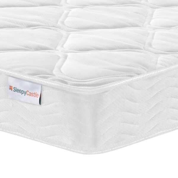 White Sleepy Castle Bonnell Spring High Quality Durable Mattress | Assembly Required
