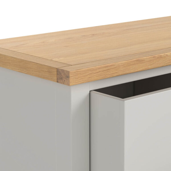 Hartside Grey 3 Over 4 Chest of Drawers | Fully Assembled