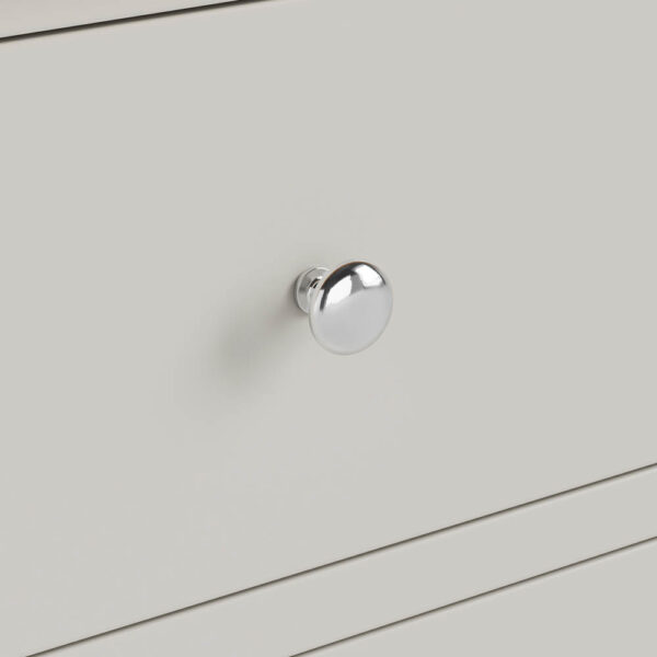 Hartside Grey 5 Drawer Tallboy | Fully Assembled | Clearance