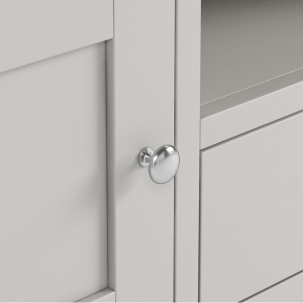 Hartside Grey Large TV Unit | Fully Assembled | Clearance