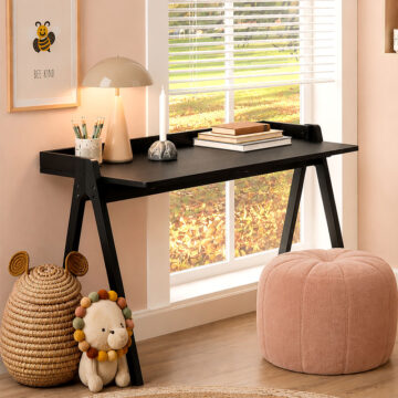 Miso Black Office Desk