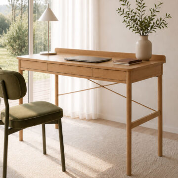 Paul Office Desk in Oak