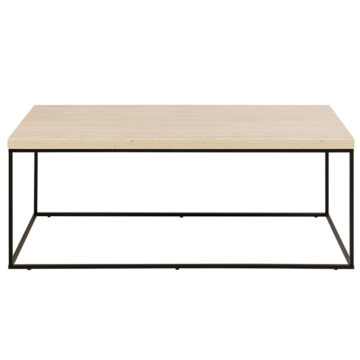 Barossa Coffee Table in Light Oak and Black